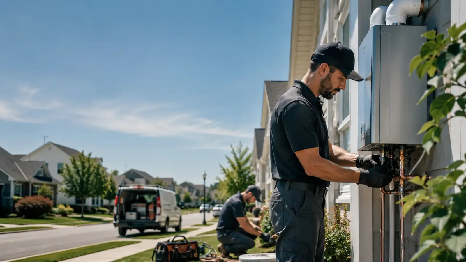 Tankless Water Heater Installation in Bynum, TX